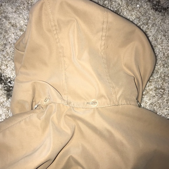Studio Works Tan Hooded Jacket Size Medium - Picture 5 of 7